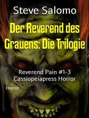 cover image of Der Reverend des Grauens--Die Trilogie
